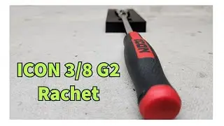 ICON&nbsp;G2 3/8 in. Drive, 14 in. Long Locking Flex Ratchet with Comfort Grip