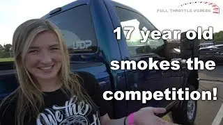 Powerfull F-250 driven by a 17 year old female.