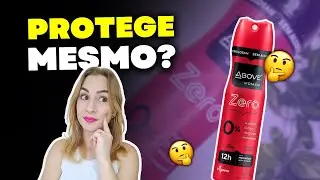 Desodorante ABOVE ZERO ALUM&Iacute;NIO Women: &eacute; bom? Resenha completa! 🤔