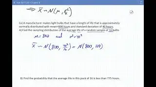 Basic Sampling Distributions-Central Limit Theorem 1
