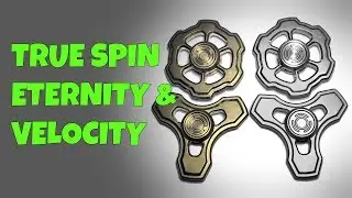 ETERNITY & VELOCITY SPINNERS - TRUE SPIN FIDGET SPINNERS USA MADE
