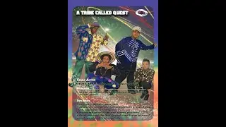 Drawing A Tribe Called Quest | Rapper Cards Vol. 1 #SHORTS