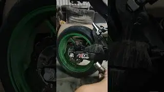 Z900 full system custom headers backfire