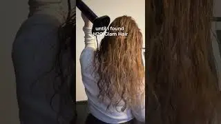 Curly hair routine with no damage no frizz - H2O GlamHAIR #haircare #hairstyle #hairtok