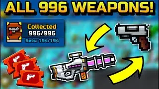I UNLOCKED ALL WEAPONS in Pixel Gun 3D