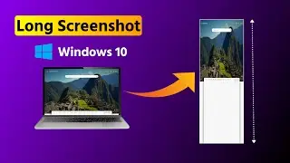 How to Take a Scrolling Screenshot in Windows 10 | Full page Screenshots | Tutorial Bongo
