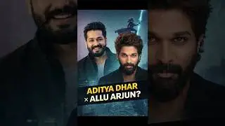 ADITYA DHAR &times; ALLU ARJUN 😳 BLOCKBUSTER COMING? #alluarjun #ytshorts #shorts #durandhar