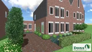 Beplantingen in verhoogde borders