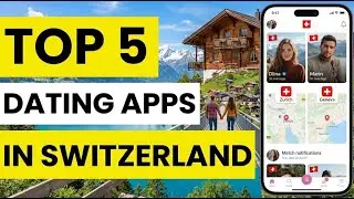 💕 TOP 5 Dating Apps that actually work in Switzerland (2024)