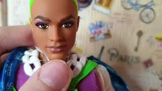 BMR 1959 GHT96 Ken Barbie Signature Black Label Первый Кен с макияжем и маникюром!