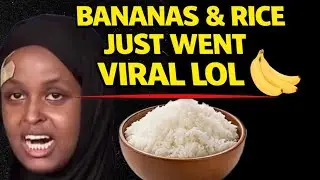 Somali Lady Goes VIRAL for Bananas & Rice 🍌 WORST LIVE SPEECH EVER&hellip;