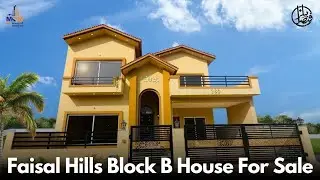 Beautiful 40x80 Sun-Face Double Height House | Complete Tour | Faisal Hills Block B