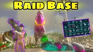 INSANE PvP Raid Base Enemy Ark Mobile 🔥🔥