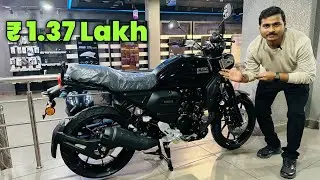 2025 New Yamaha FZX Black Walkaround Review 💥| On Road Price New Updates | FZX Black OBD2B | Mileage