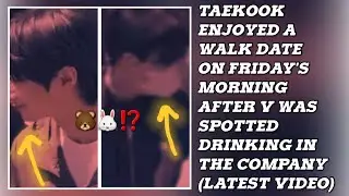 О боже😮💋Тэкук наслаждался прогулкой в ​​пятницу утром после того, как Ви заметили пьющим в компан...