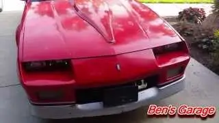 1988 Camaro RS 2.8L Project!