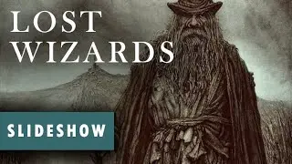 LOST WIZARDS | dark fantasy slideshow with grim background music | generative art