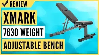 XMark 7630 Weight Bench, Heavy Duty 75 lb Adjustable Bench Review