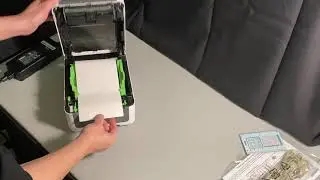Unboxing Brother TD4550DNWB Printer