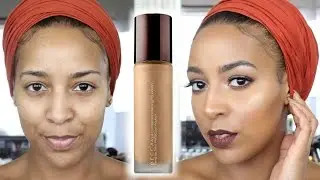 Becca Aqua Luminous Perfecting Foundation (Warm Honey) | Demo + Review