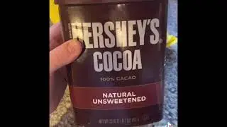 Chocolate goat milk  ice cream with ice cream maker