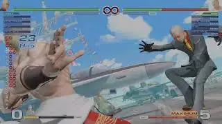 THE KING OF FIGHTERS XIV Oswald Combo