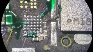 اصلاح عطل الشحن والبيانات ايفون iphone 6 charging ic repair TRISTAR2