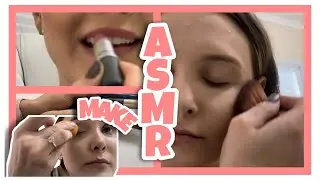ASMR *ME MAQUIANDO*  - SONS DOS PRODUTOS NO MEU ROSTO - RELAXAMENTO PROFUNDO - Mafeebarbosa