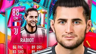 5⭐ WEAK FOOT UPGRADE! 🤩 88 FUT Birthday Rabiot Player Review - FIFA 23 Ultimate Team