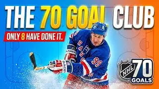 Only eight players have ever scored 70 Goals in an NHL Season