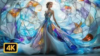 Visual Poems | Stained Glass Reverie | Ethereal Journey [AI Music Video]