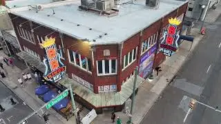 BEALE STREET MEMPHIS DRONE