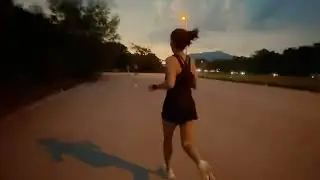拍跑步影片 和 跑步拍影片 at Gunung Lang - Ipoh