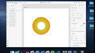 Creating Swirling Gradient Logo in Adobe XD
