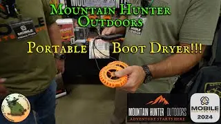 Mountain Hunter Outdoors | Portable Boot Dryer |  Mobile Hunters Expo 2024 - Northern Show