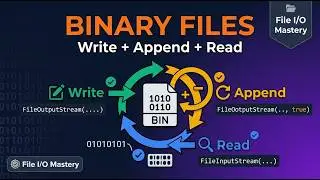 Binary Files (Reading, Writing and Appending) | Tutorial - 15