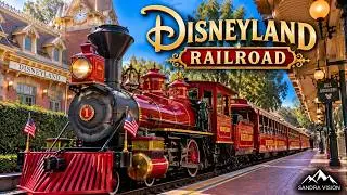 [HD] Disneyland Railroad | ASMR 🎧 | Rider POV | Full Ride with Authentic Sounds