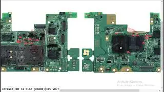 INFINIX HOT 11 PLAY X688B Cpu Voltes InPut OutPut Voltes Shot Problem Ways Hardware Solution #borneo