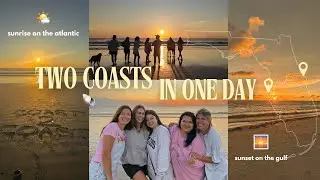 chasing the sun across florida | sunrise and sunset in one day ⛅️