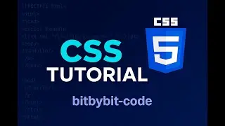 CSS Custom Fonts & Display Flex Explained 🔤📦 | Font-Family & Flexbox Tutorial – bitbybit-code -7