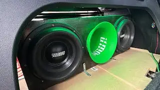 2 12 INCH SUB DESTROY THIS TRUNK