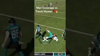 Can Travis Hunter play two different positions in the professional league? #highlights #madden