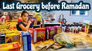Hamari last grocery shopping before Ramadan~Ramadan shopping ki apni hi khushi hoti ha~Ramadan2022