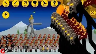 THE STRONGEST GOLDEN SPEARTON VS CRAZYJAY SPEARTON, FINAL BOSS | Stick War Legacy Mod