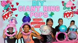 DIY GIANT RING POPS!!!!!!