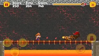 Super mario scorpion boss #51 - Dodon games| Android gameplay