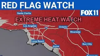 Hottest heat wave of summer drawing fire concerns across Southern California | FOX 11 LA