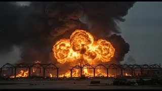 Russian Ammunition Depot Destroyed by Ukrainian Himars M142 Precision Missile Strike