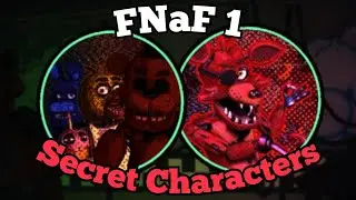 How to Unlock FNaF 1 Secret Characters!!! | Fredbear's Mega Roleplay