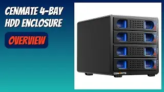 REVIEW (2025): CENMATE 4-Bay HDD Enclosure. Features